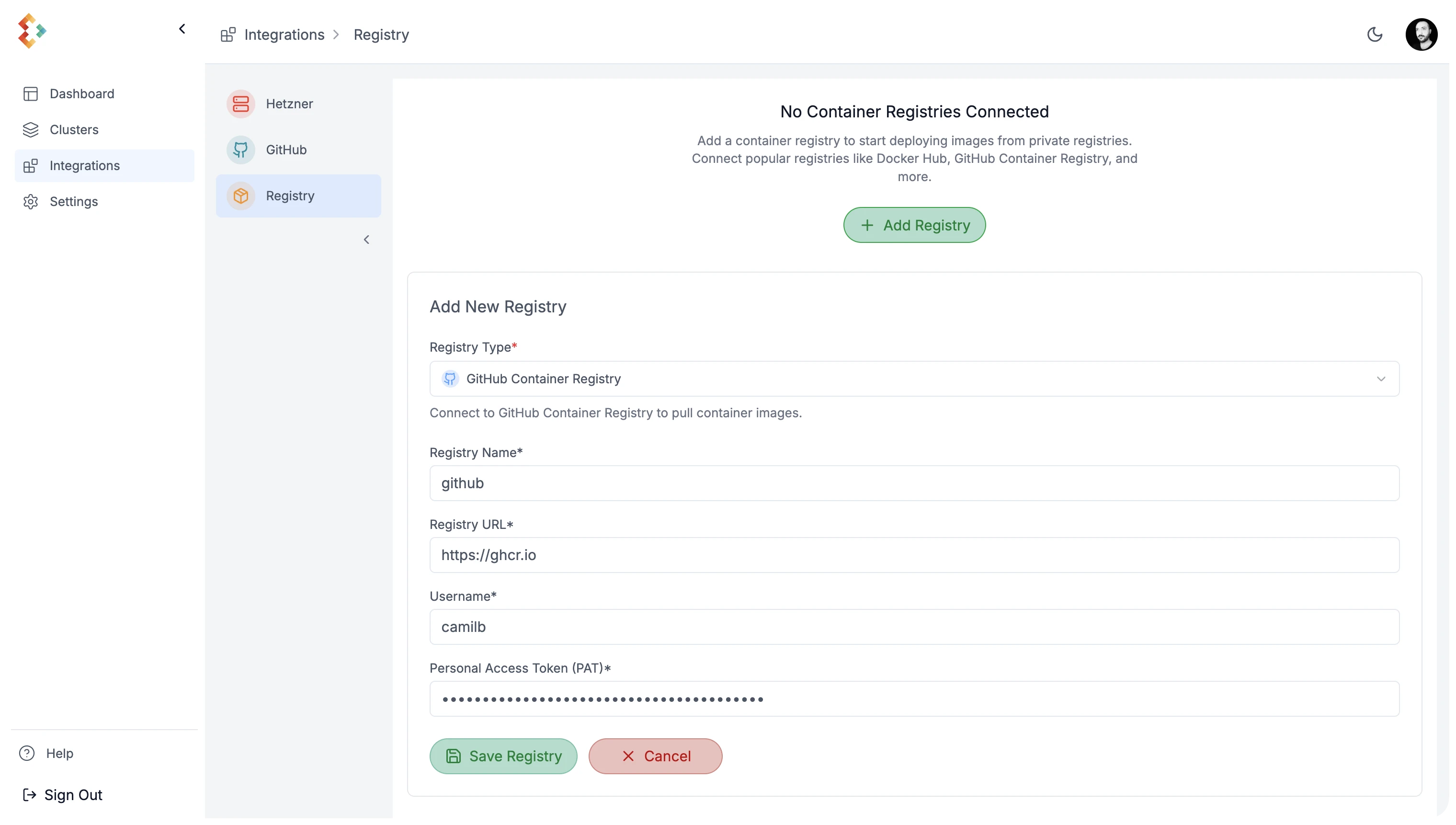 Container Registry